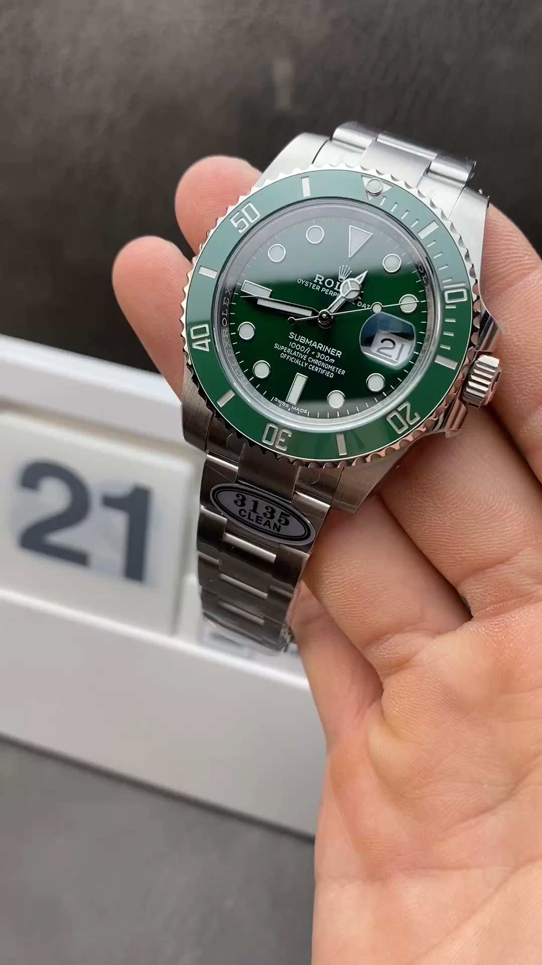 Green Water Ghost Watch