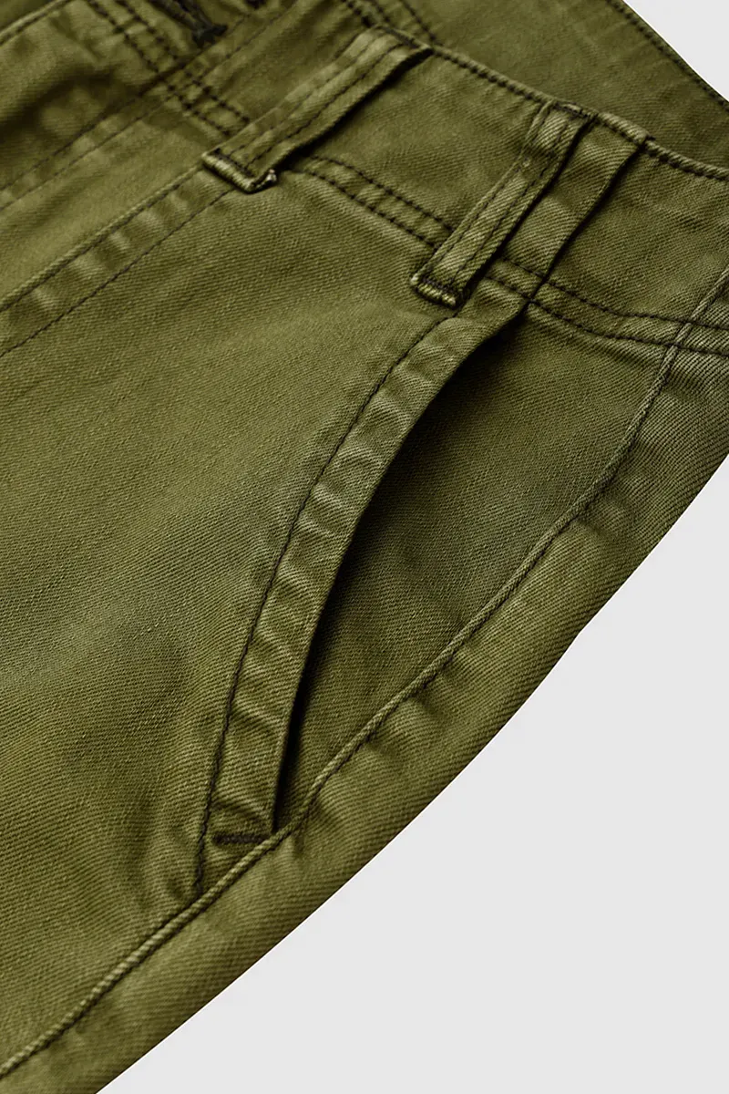 ⚡6-PACK for $24.99⚡- Double Button Mid Waist Straight Leg Pants