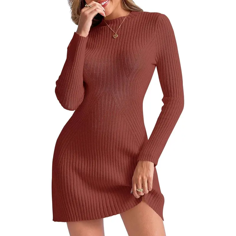 Women's New fashionable knitted dress