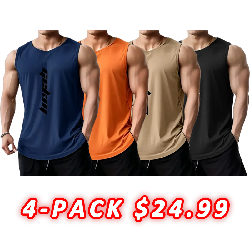 Men's Gym Athletic Casual Tank Tops