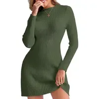 Women's New fashionable knitted dress