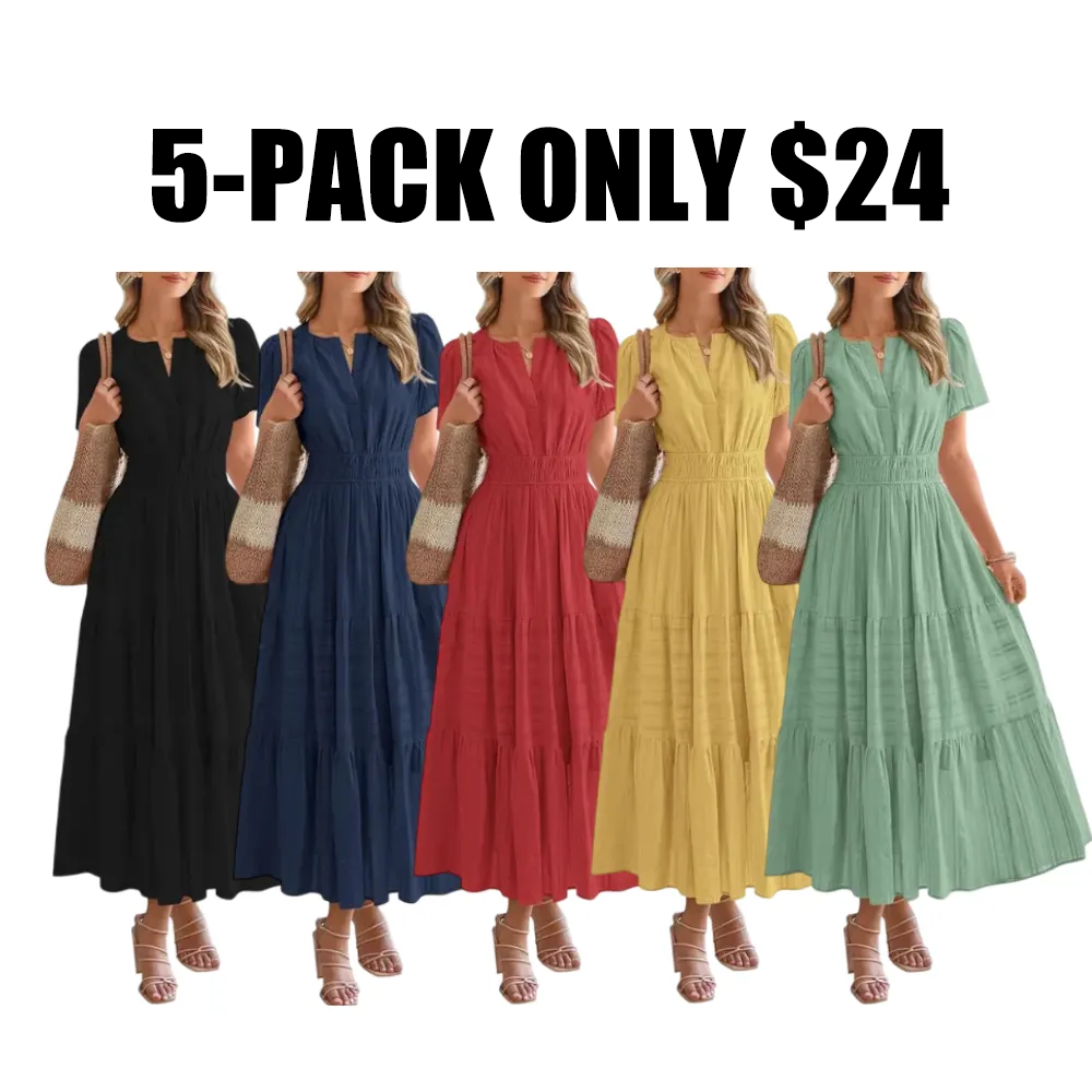 Women's Summer  Casual Maxi Dress