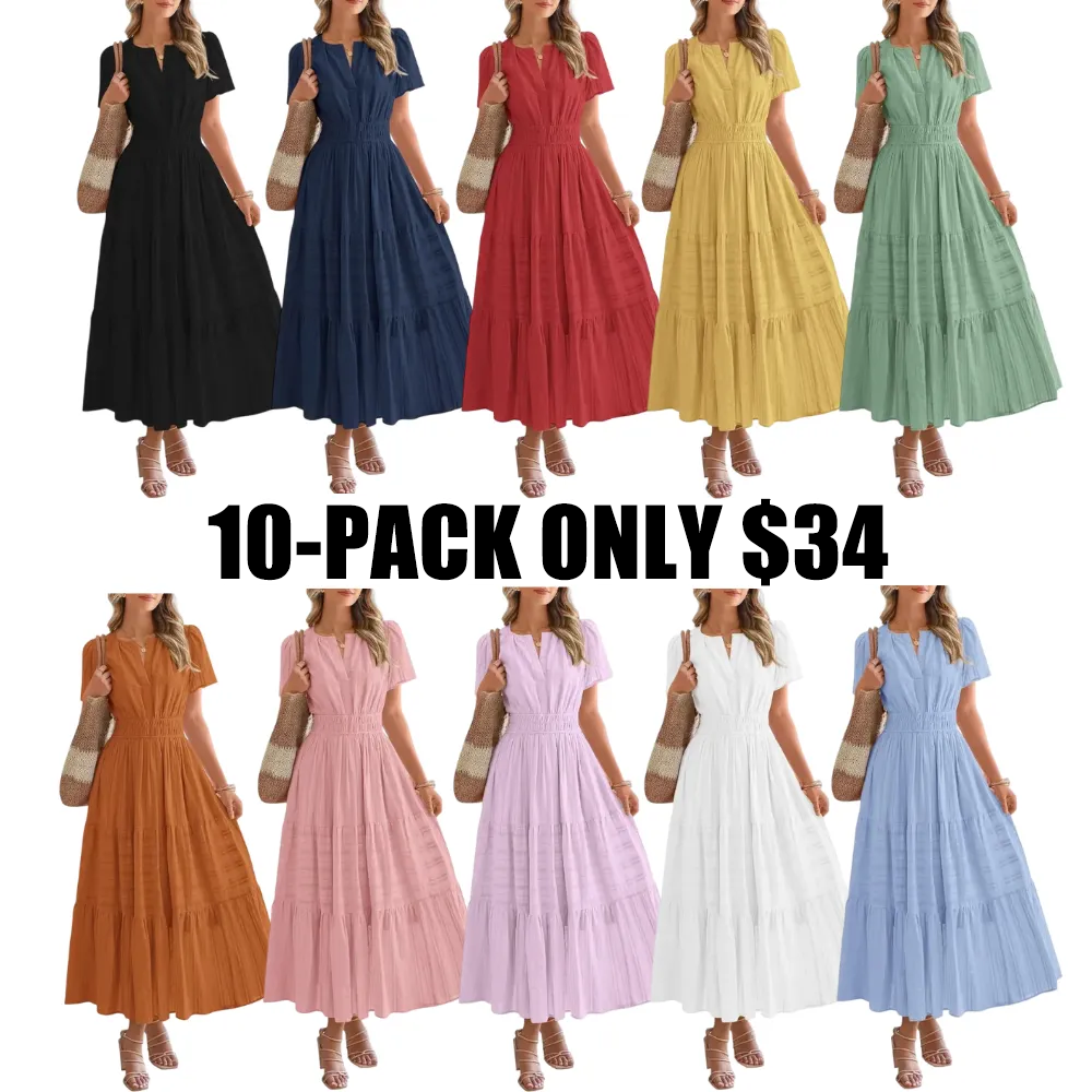 Women's Summer  Casual Maxi Dress
