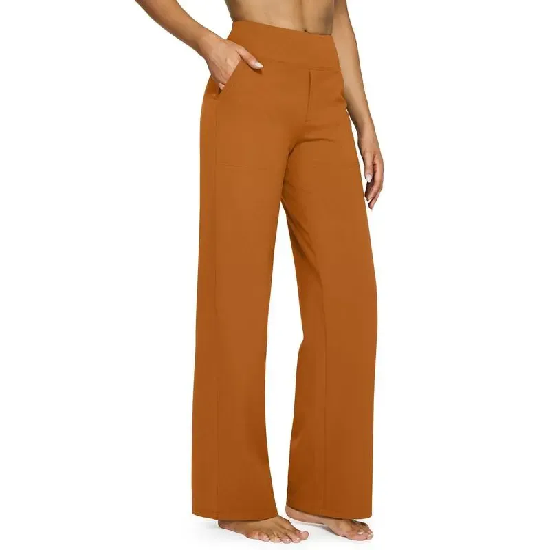 Women Wide Leg Pants with Pockets