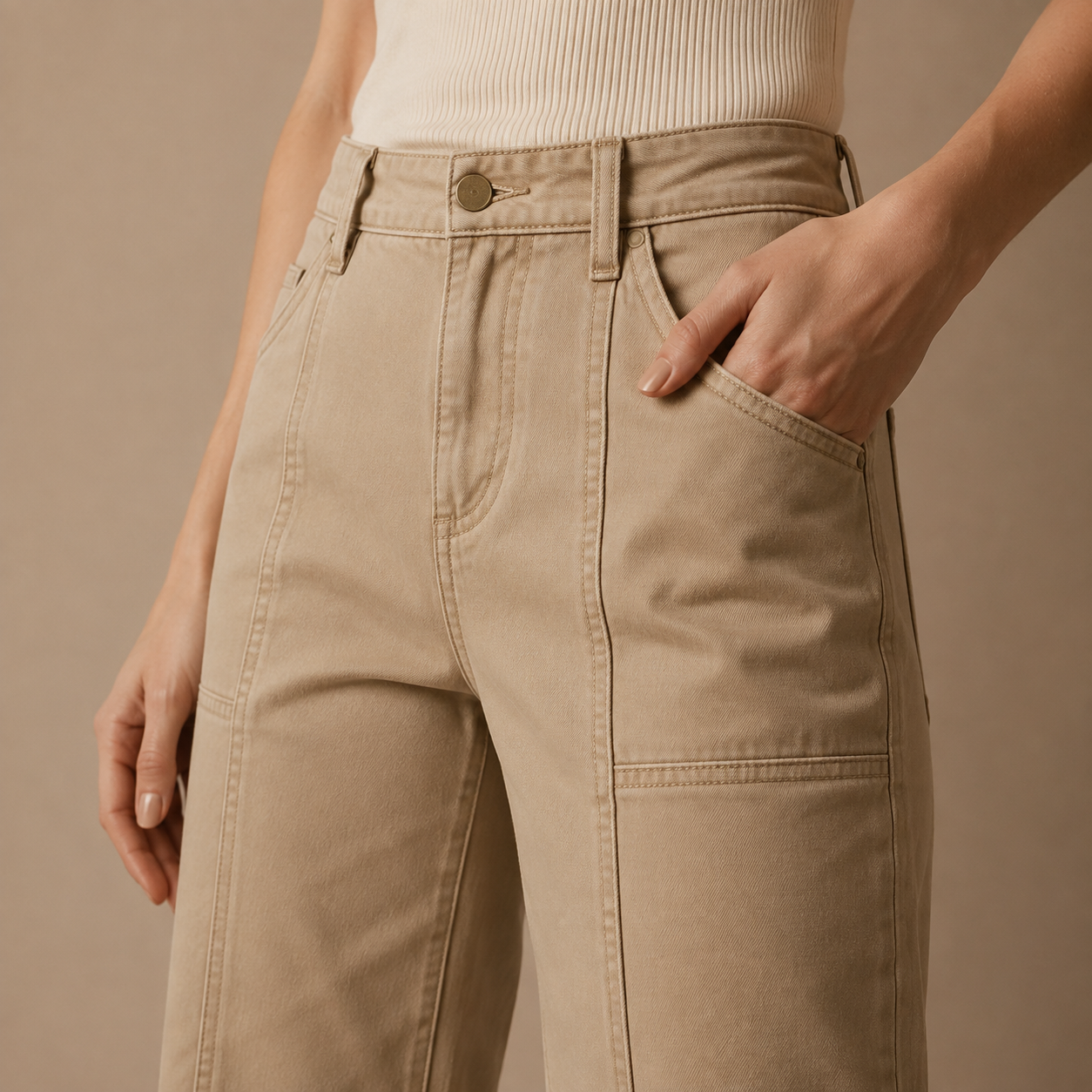 Waistband and stitch detail