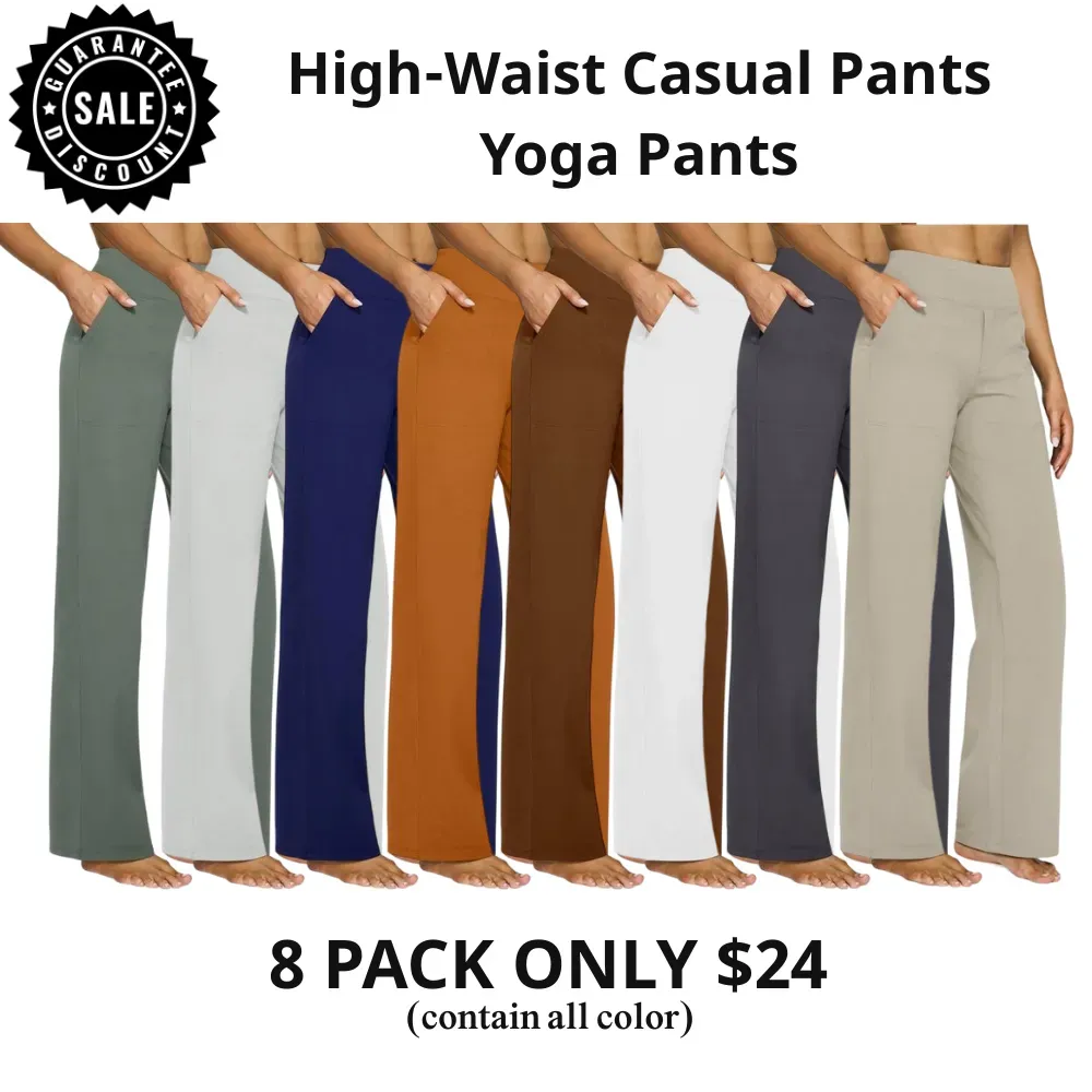 Women Wide Leg Pants with Pockets