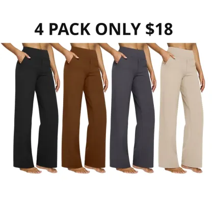 Women Wide Leg Pants with Pockets