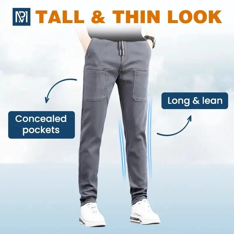 MultiPants - 7 Pack High Stretch Multi-pocket Durable Cargo Pants