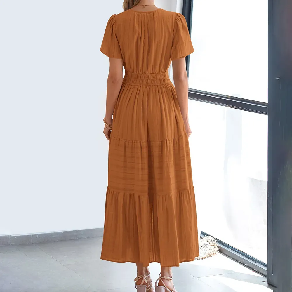 Women's Casual Midi Maxi Dresses Lightweight