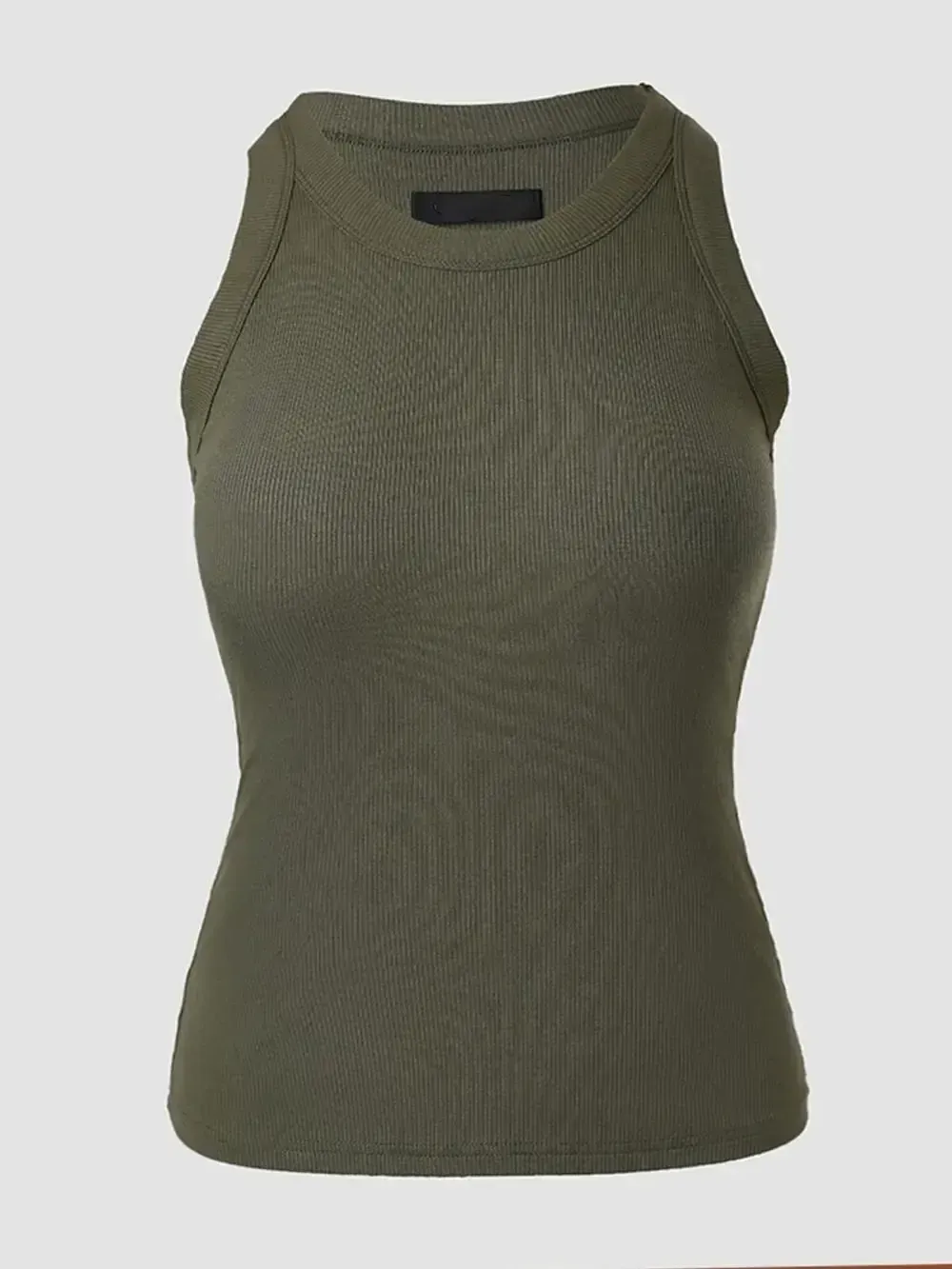 💥Women’s Basic Ribbed Padded Tank Top