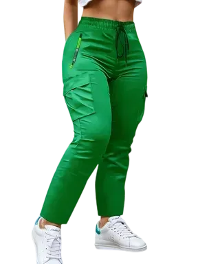Women's Multi-Pocket Cargo Pants