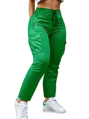 Women's Multi-Pocket Cargo Pants