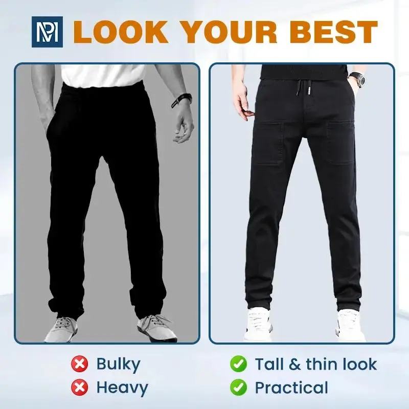 MultiPants - 7 Pack High Stretch Multi-pocket Durable Cargo Pants