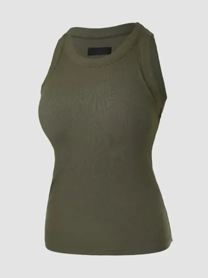 💥Women’s Basic Ribbed Padded Tank Top
