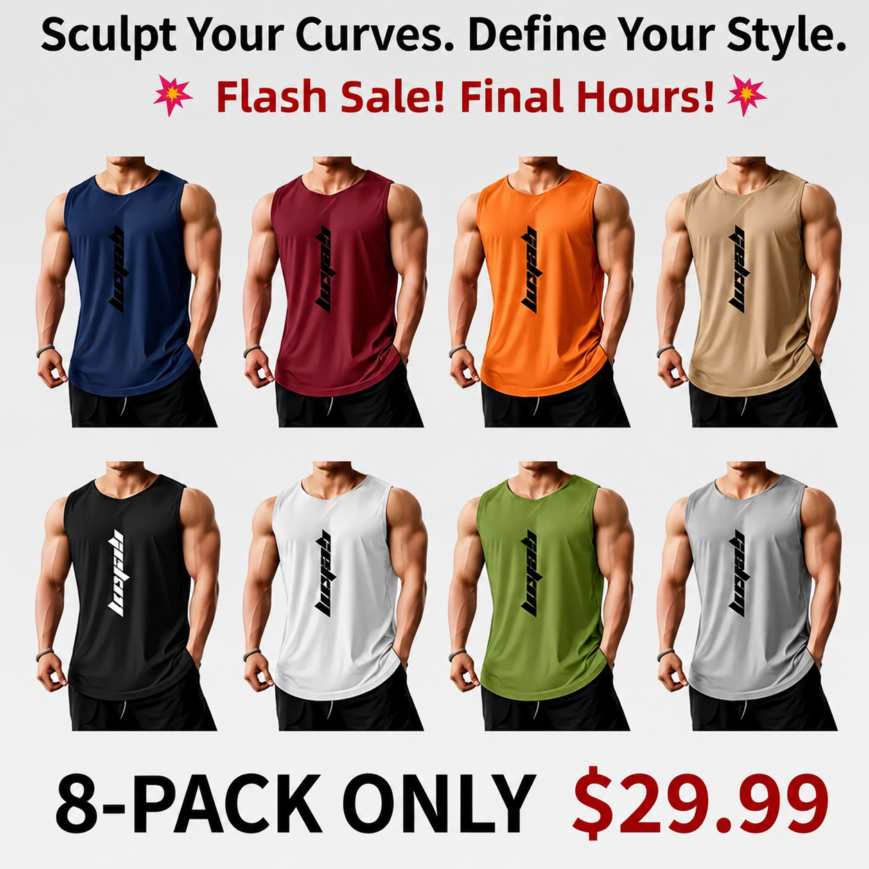 Men's Gym Athletic Casual Tank Tops