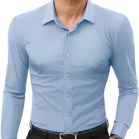 Flash Sale Alert 🚨 Men's Super Stretchy Dress Shirt Quick-Drying Breathable Anti-Wrinkle