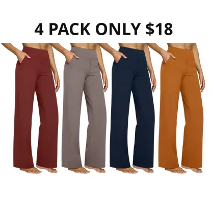Women Wide Leg Pants with Pockets