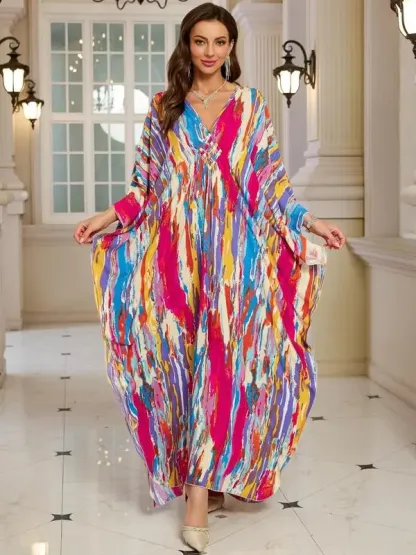🔥Last Day 89% OFF🔥Women’s Casual Boho Maxi Kaftan Dress