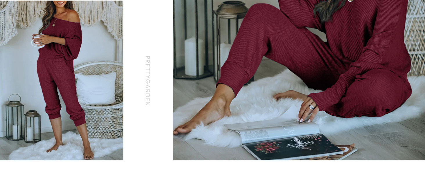 PRETTYGARDEN Home Outfits for Women