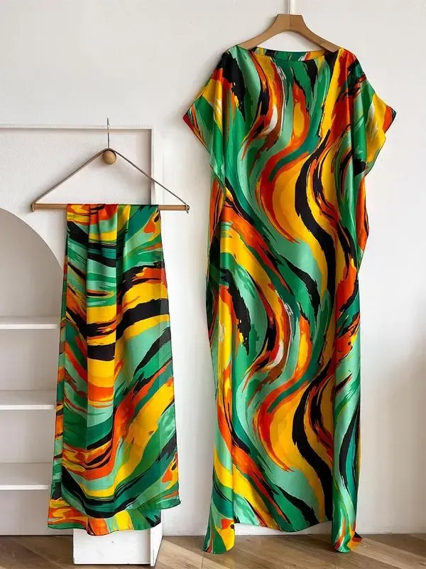 Women's Elegant Casual Scarf & Cape Shawl Set