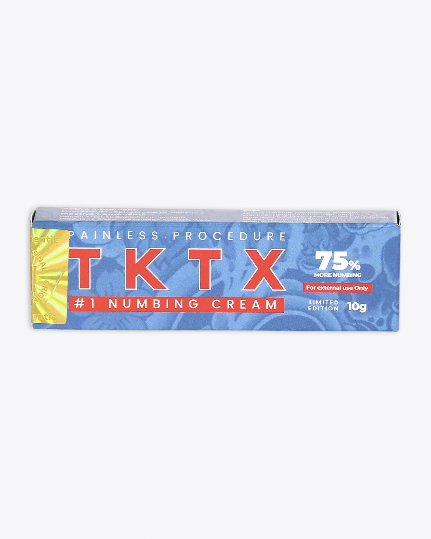 39% Blue Tattoo Crema