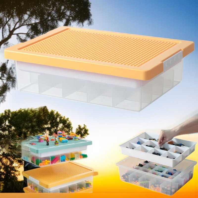 Kleine Lego Aufbewahrungsbox für Baustein-Organisation