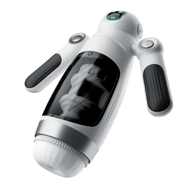 Bella Bot Robot Telescopic Vibrating Male Penis Stroker-IntimiLife