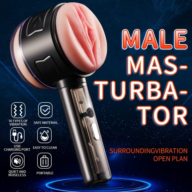 intimilife - Male Masturbator Handheld Fully Automatic Intelligent Frequency Conversion Masturbation Cup-IntimiLife