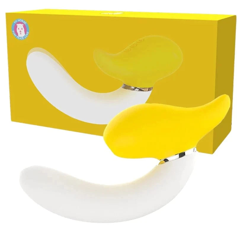Close-up of suction tip with 10 different intensity settings for oral-like stimulation