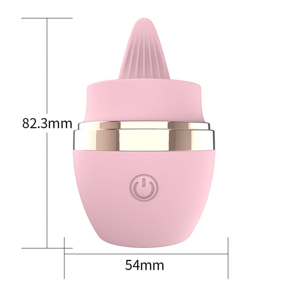 intimilife - Licking Tongue 10 Modes Egg Vibration Medical Silicone-IntimiLife