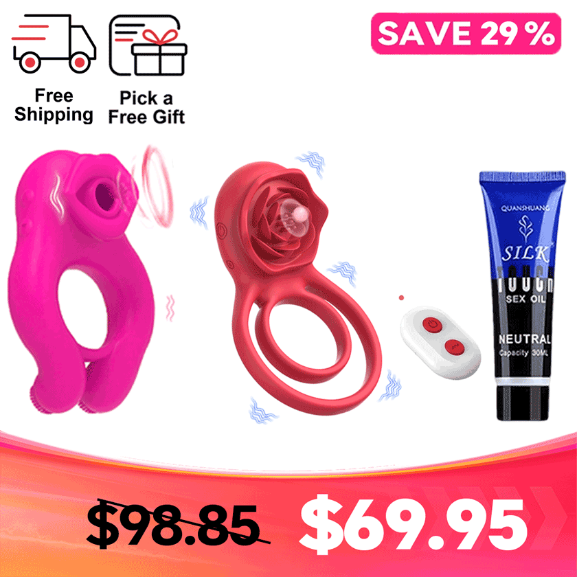 Loopra - Vibe Ring for Couples with External Suction