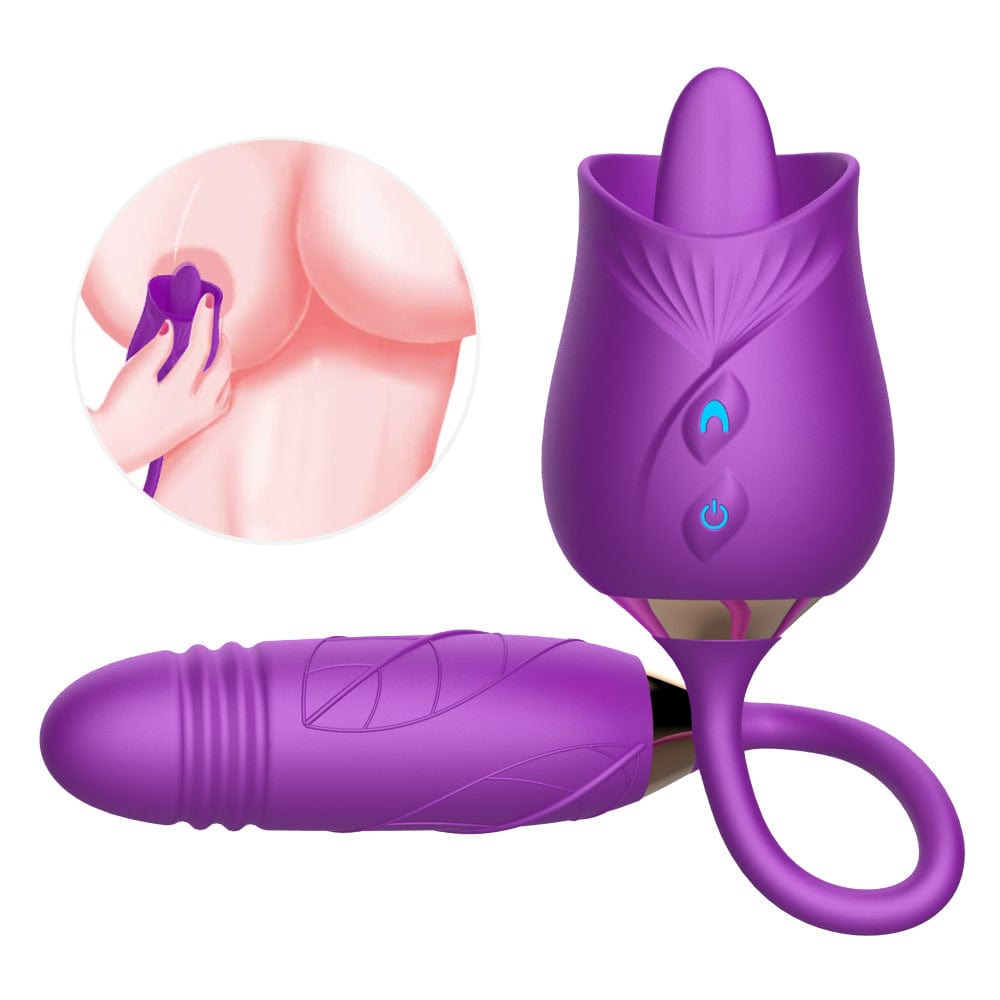 intimilife - The Rose Toy With Bullet Vibrator Pro-IntimiLife