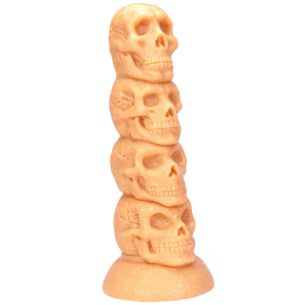 14.37‘’ Skull Giant Butt Plug Huge Dildo-IntimiLife
