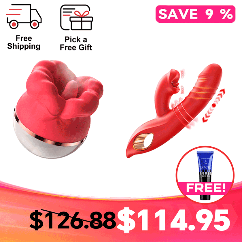 LickiMo - Tongue-Style External & Chest Massager