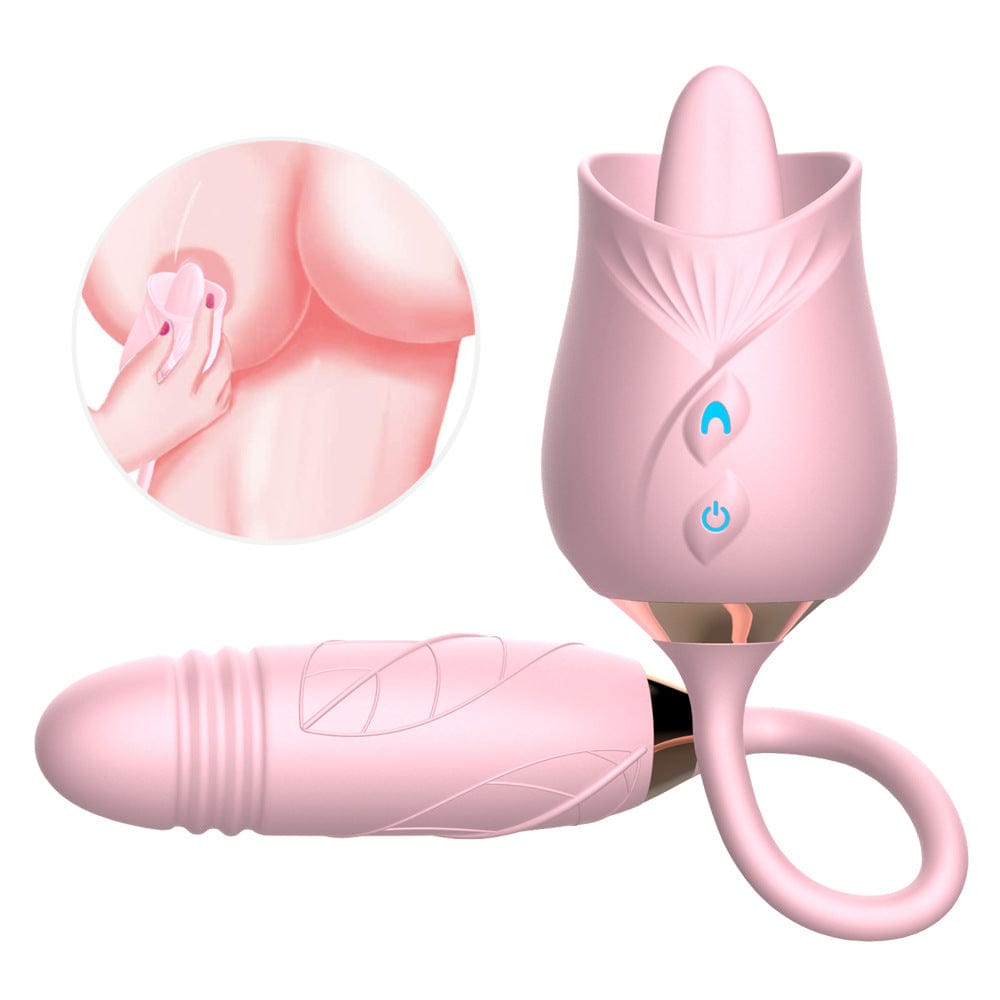intimilife - The Rose Toy With Bullet Vibrator Pro-IntimiLife