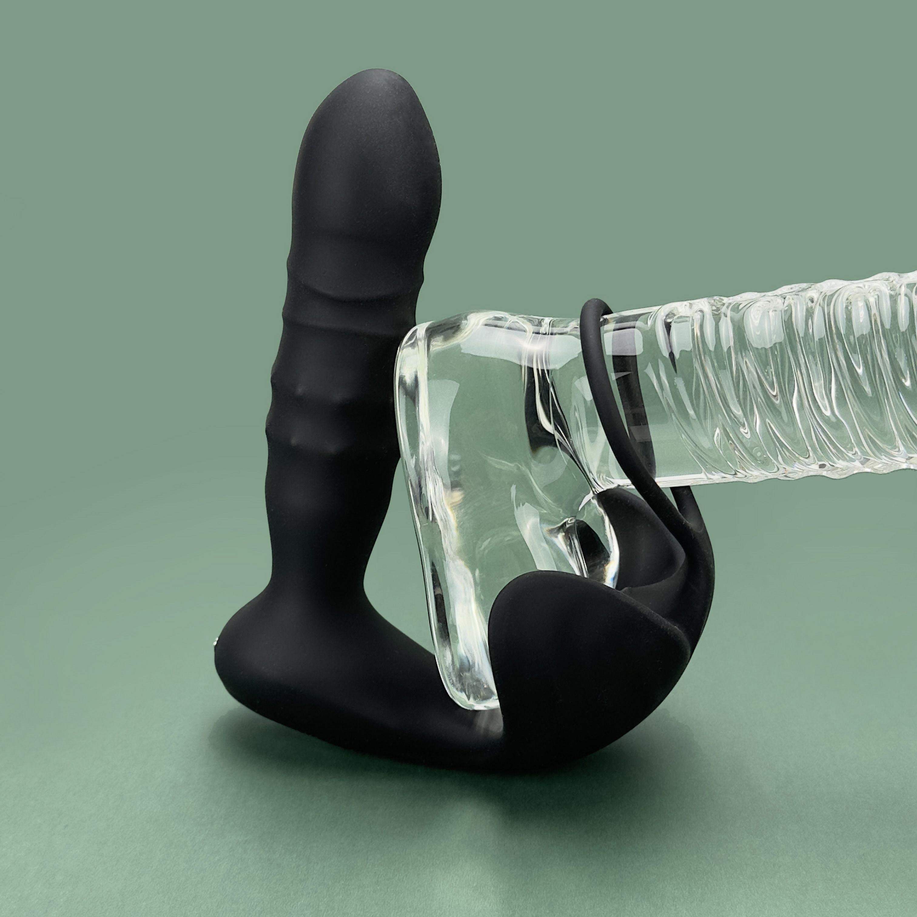 Connection Hero Prostate Massager with Cock Ring product image 3