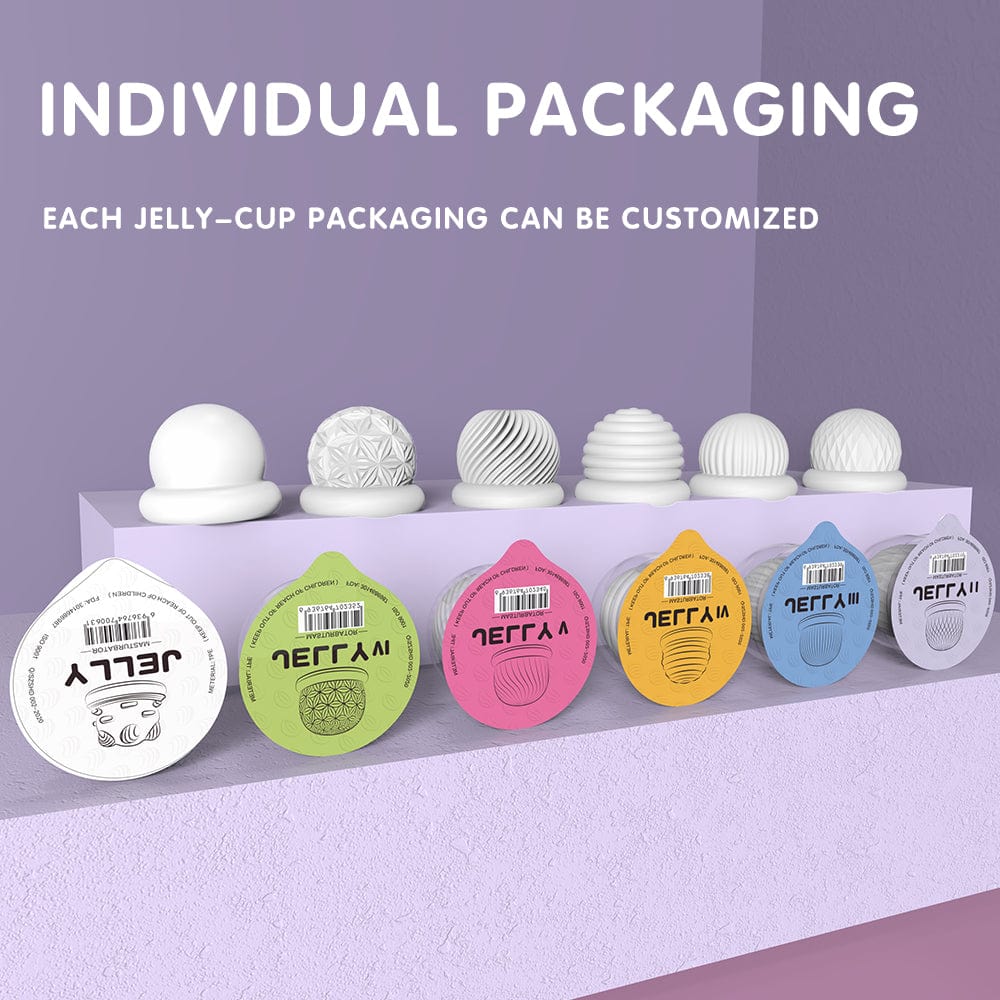 intimilife - Jelly Soft Male Masturbator Cup For Man Glans Stimulation-IntimiLife