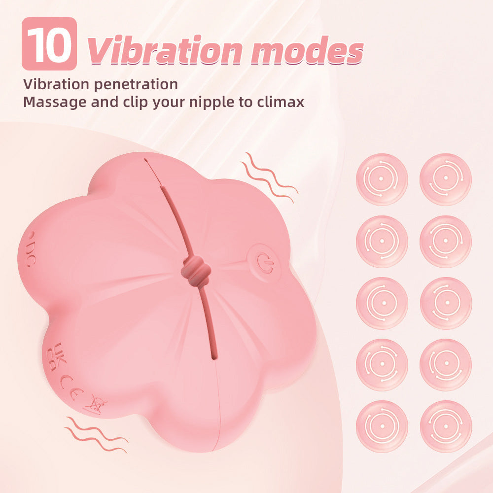 Petalyn - Remote Chest Clamps - Adjustable Vibe Chest Toys