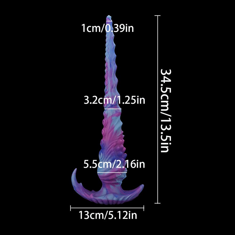 13.5‘’ Long Dildo Huge Anal Plug Monster Fantasy Knot Dildos-IntimiLife