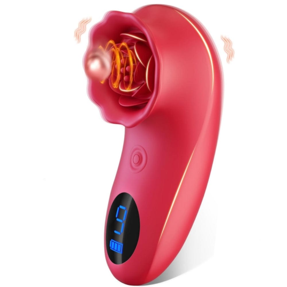 Rose Sex Toy Mini Vibrator for Womens Tapping Vibrating sex toy-IntimiLife