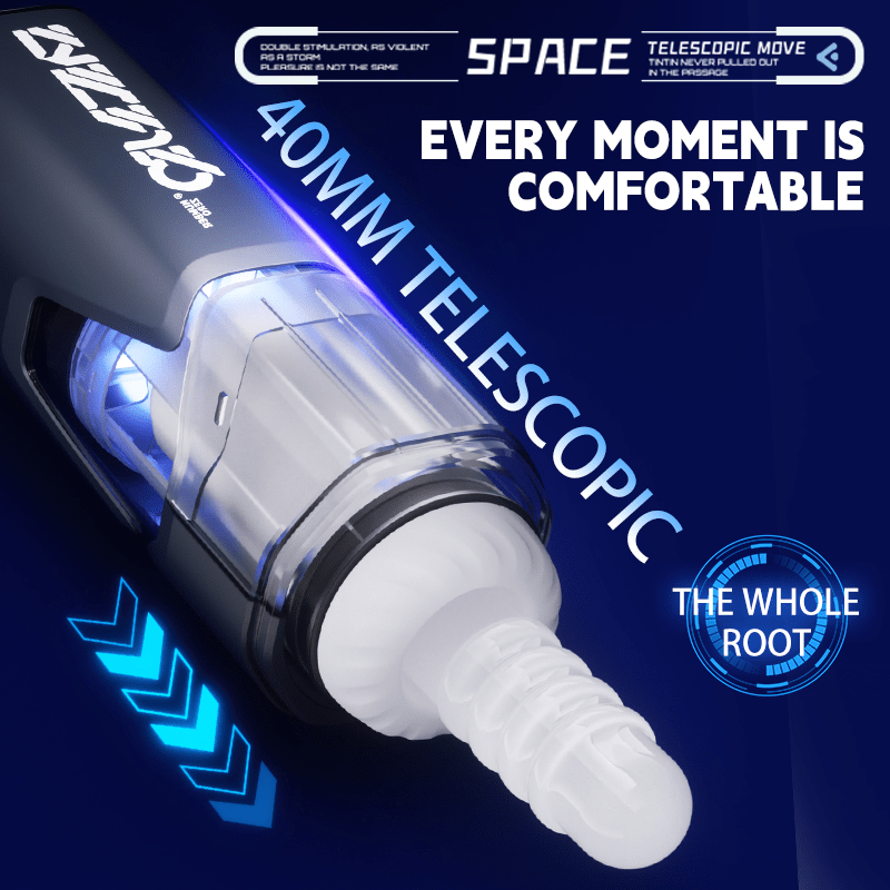 Stalker Stoker Telescopic Clamping Masturbator For Men-IntimiLife