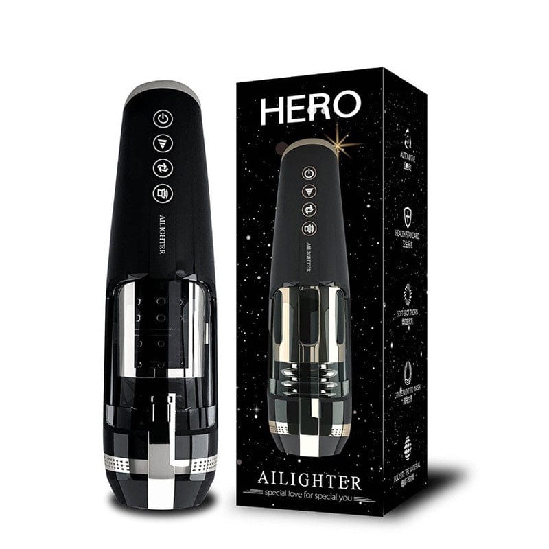 Close-up of thrusting mechanism and adjustable controls