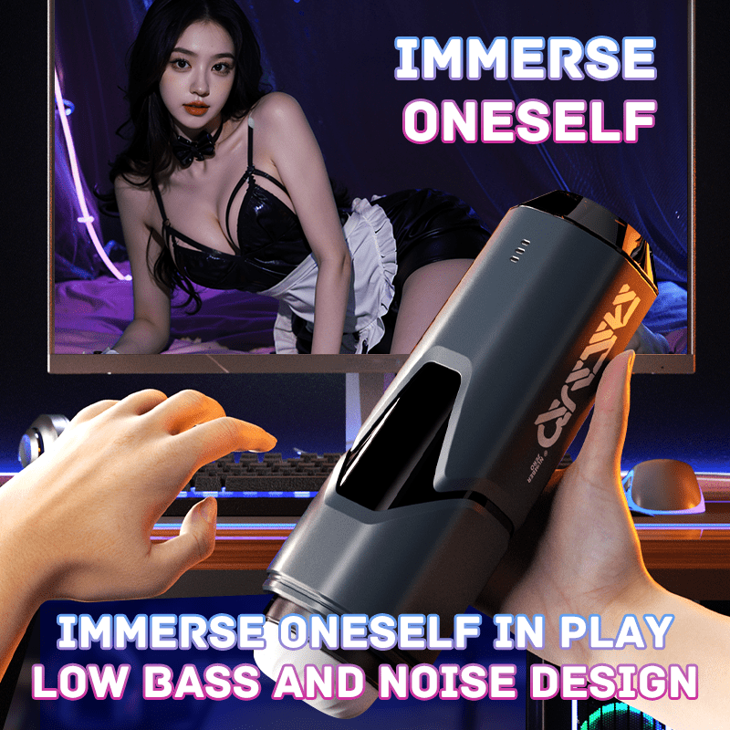 Stalker Stoker Telescopic Clamping Masturbator For Men-IntimiLife