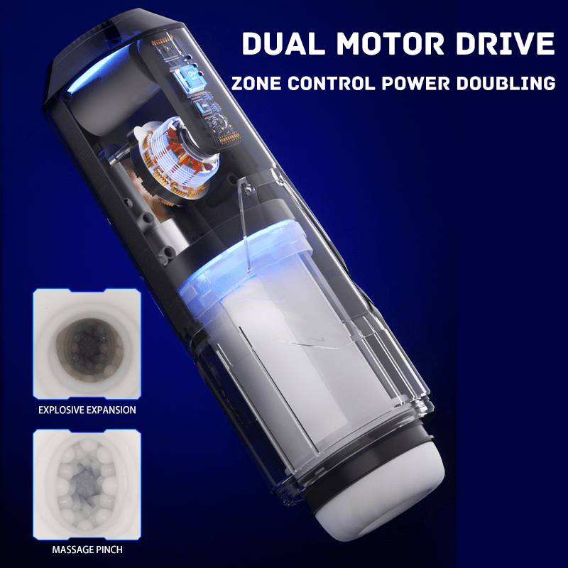 Stalker Stoker Telescopic Clamping Masturbator For Men-IntimiLife