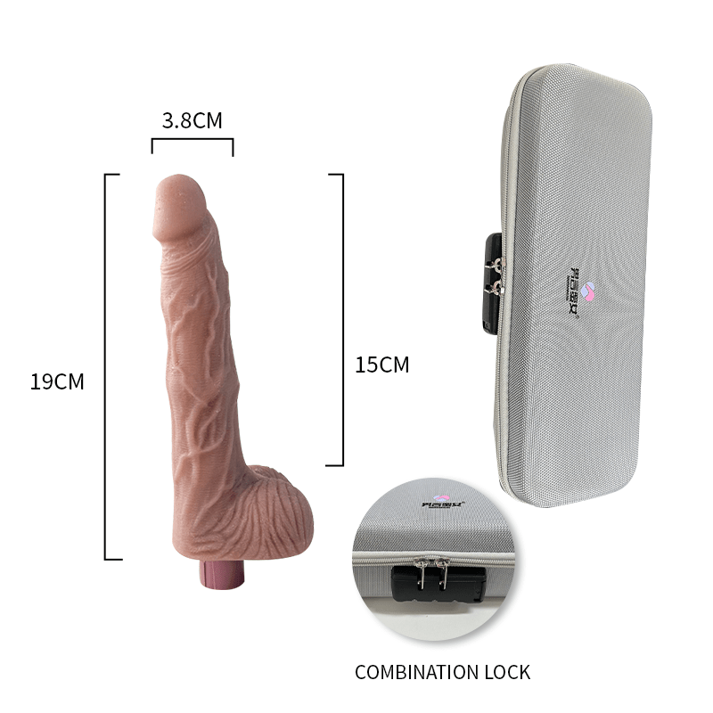 Close-up of body-safe silicone toy part with app control interface visible