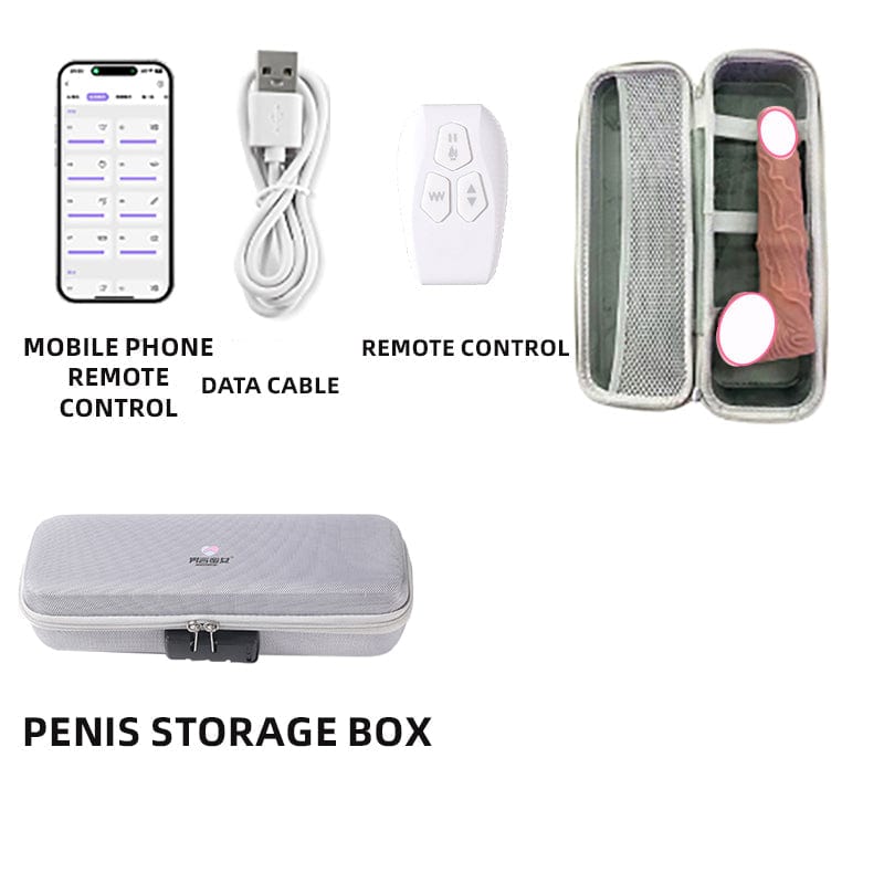 Product in use scenario showing discreet storage and portability features