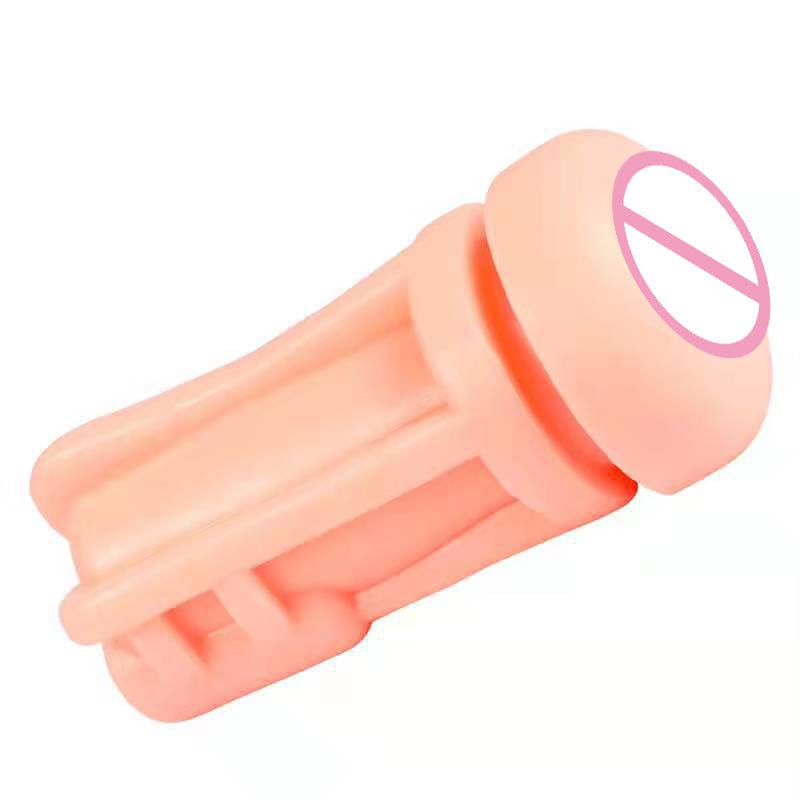 Male pleasure device displaying 7 vibration and 7 suction mode controls