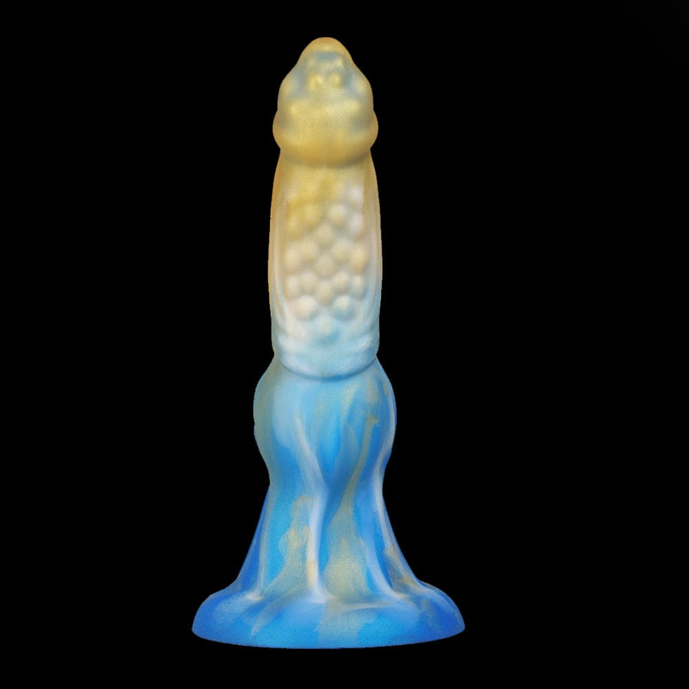 9.44���� Alien Dildo Mixed Color Liquid Silicone Allovers Dildo Sex Toys-IntimiLife