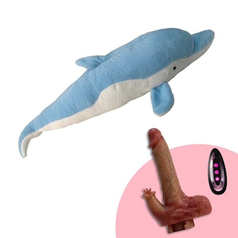 Four interchangeable silicone dildos showing different sizes and textures