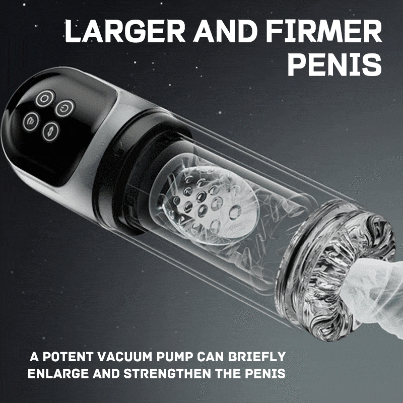 Night Elf 7 Rotation Suction Vacuum Pumps Masturbator Cup-IntimiLife